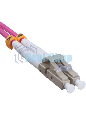 Патч-корд оптический Cabeus FOP-50-OM4-LC-LC-3m duplex LC-LC 50/125 мм OM4 3м LSZH