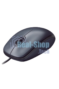 Мышь проводная Logitech M90 черный/серый, 1000 dpi, USB, кнопки - 3