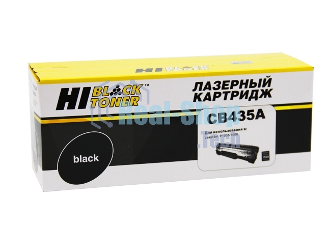 Картридж HP LJ P1005/P1006 (Hi-Black) CB435A, 1,5K    