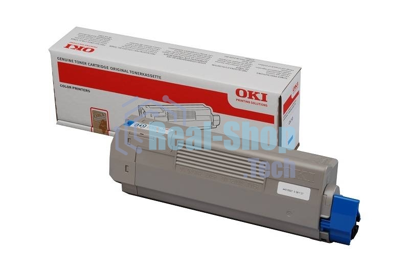 Картридж лазерный Oki C610 6K (cyan)
