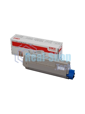 Картридж лазерный Oki C610 6K (cyan)