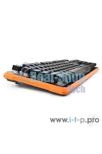 Клавиатура проводная игровая Гарнизон GK-320G черный USB, подсветка, код 