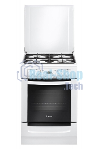 Плита комбинированная Gefest ПГЭ 6102-03 белый, конфорок 4 газовых, духовка 55 л, 60 см x 85 см x 60 см
