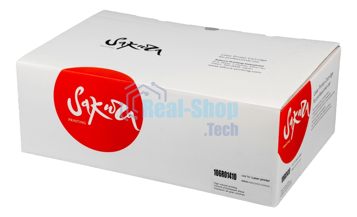 Картридж лазерный Sakura 106R01410 для Xerox WorkCentre 4250/4260, черный, 25 000 к.