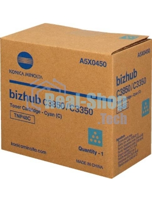 Тонер-картридж Konica-Minolta bizhub C3350/C3850 синий TNP-48C