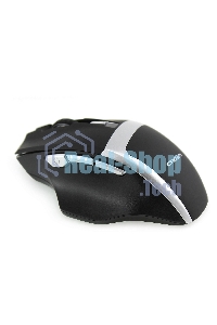 Мышь беспроводная Crown Gaming CMXG-801 черный, 1600 dpi, радиоканал, USB, кнопки - 7