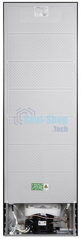 Холодильник Maunfeld MFF176SFSB черный двухкамерный 188/75л морозилка снизу, ручная разморозка