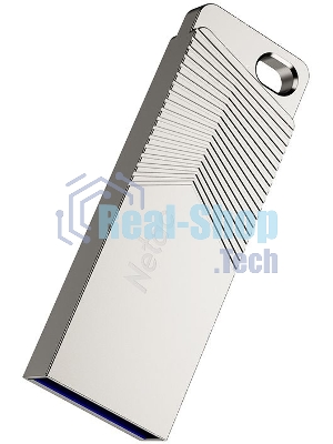 Флешка USB Netac UM1 (NT03UM1N-016G-32PN), 16Gb, USB 3.2, R/W 150/45, серебристый