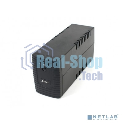 Источник бесперебойного питания Бастион SKAT-UPS 800/400 220В 480 Вт 1 АКБ 9А·ч внутр. меандр. стабилизация напряжения
