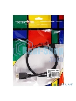 Кабель HDMI 19M/M,ver. 2.1, 8K@60 Hz 0.5m Telecom/VCOM TCG255-0.5M