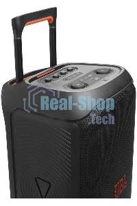 Портативная акустика JBL PartyBox Stage 320 (1.0 2 x 120 Вт, Bluetooth, AUX, USB, 6.3 мм jack, RGB подсветка, IPX4, JBLPBSTAGE320UK)