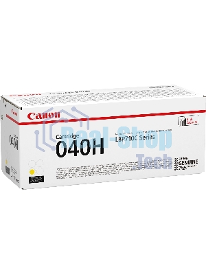Картридж лазерный Canon 040HY 0455C002 желтый (10000стр.) для Canon LBP-710/712