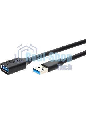 Кабель удлинительный USB3.0 Am-Af 1.8m Telecom черный (TUS708-1.8M)