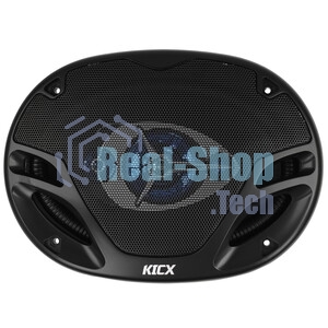 Колонки автомобильные Kicx GX-693 200Вт 92дБ 4Ом 15x23см (6x9дюйм) (ком.:2кол.) коаксиальные трехполосные