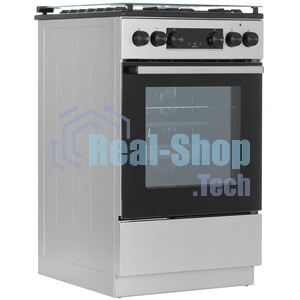 Плита Комбинированная Gorenje GK5C41SF серый (стеклянная крышка) реш.чугун