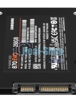 Накопитель SSD Samsung 870 EVO, 250Gb, SATA III, 2.5