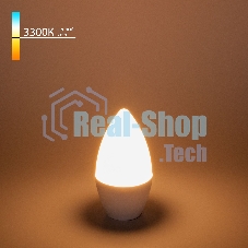 BLE1402/ Светодиодная лампа Свеча СD LED 8W 3300K E14