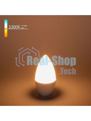 BLE1402/ Светодиодная лампа Свеча СD LED 8W 3300K E14