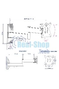 Кронштейн Kromax CASPER-104 черный, 10