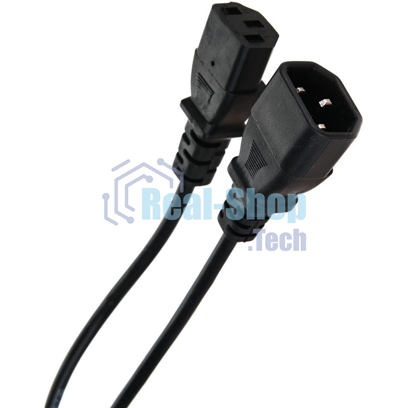 Кабель монитор - компьютер (UPS to устройство) 220V 1.8м VCOM/TELECOM