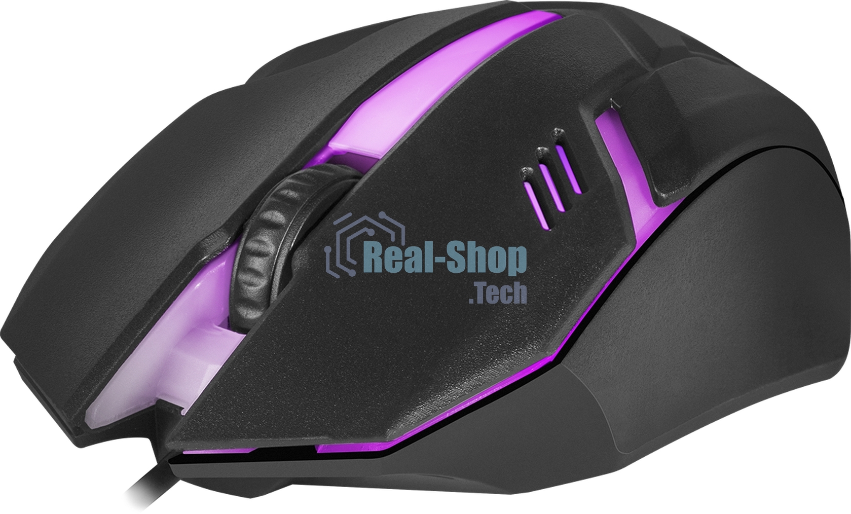 Мышь проводная Defender Hit MB-550 черный, 1600 dpi, USB, кнопки - 4