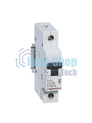 Выключатель автоматический модульный 1п C 16А 4.5кА RX3 Leg 419664