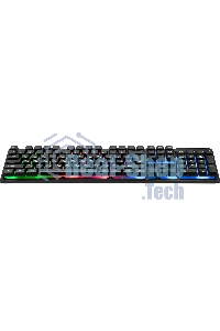 Клавиатура проводная Defender Arx GK-196L RU, USB, черный