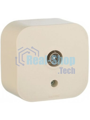 Розетка телевизионная TV Legrand 782245 (Слоновая кость)