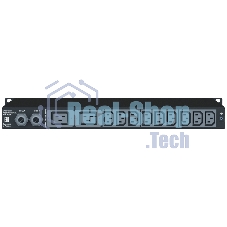 Автоматический ввод резерва ELEMY RACK ATS, 1U, 220В, 32А, OLED, Ethernet, in (2) IEC309, out (2) C19 (9) C13