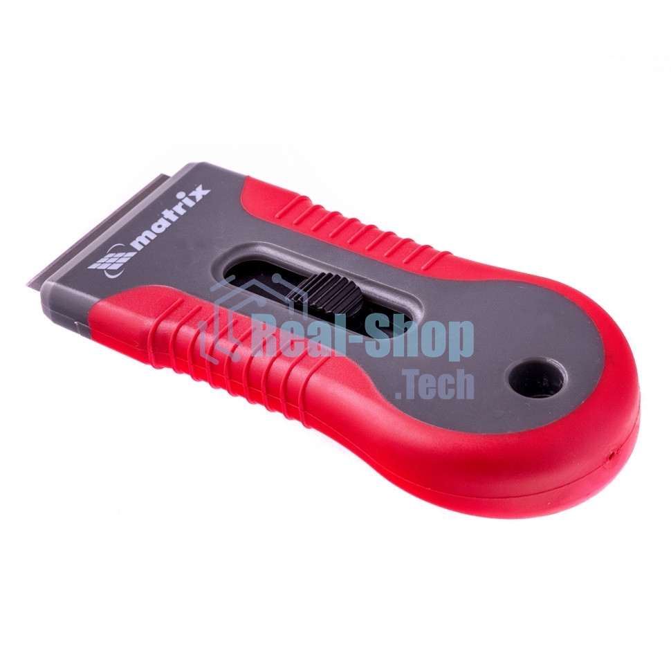 Скребок с двухкомпонентной рукояткой Matrix, выдвижное сменное лезвие