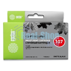 Картридж струйный Cactus CS-PFI107MBK черный матовый (130 мл) для Canon IP iPF670/iPF680/iPF685/iPF770/iPF780/iPF785