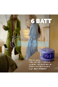 Умная колонка Yandex Станция Лайт 2 Алиса фиолетовый 6W 1.0 BT/Wi-Fi 10м