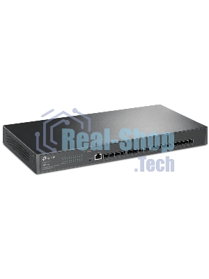 Коммутатор TP-Link JetStream 16-Port 10GE SFP+ L2+ Managed Switch PORT: 16× 10G SFP+ Slots