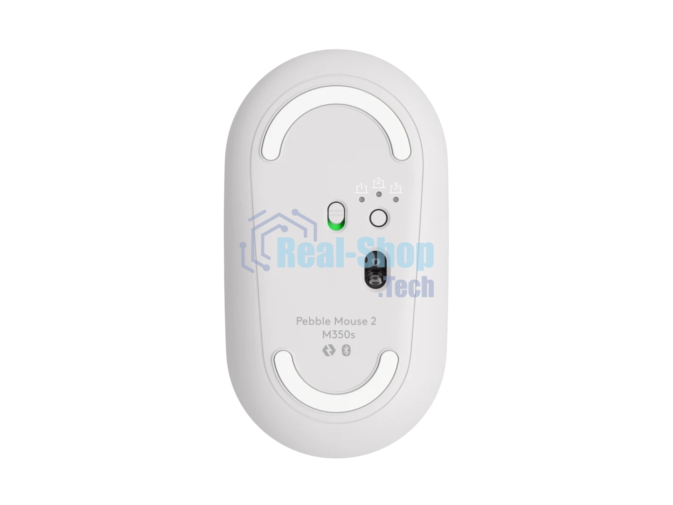 Мышь беспроводная Logitech Pebble 2 M350S белый, 4000 dpi, Bluetooth, кнопки - 3