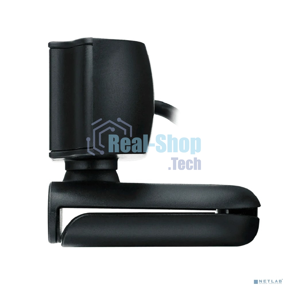 Веб-Камера Rapoo C200, USB 2.0, 1280x720/640x480, 2.0Mpx, Микрофон, Крепление: зажим, Черный