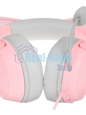 Гарнитура Razer Kraken Kitty V2 Quartz розовый, проводная, USB, подсветка