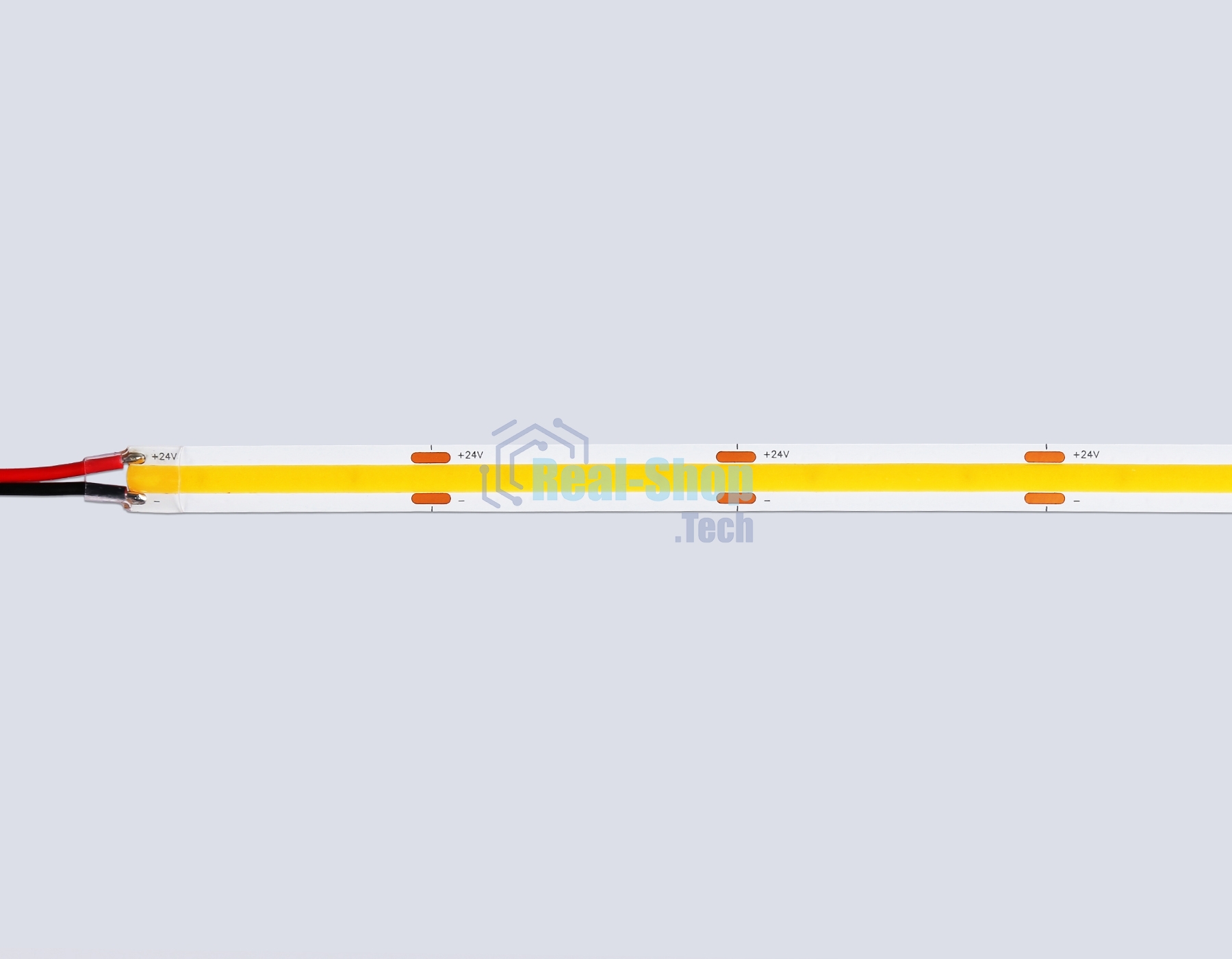 Светодиодная лента Ambrella light GS4751 COB 528Led/14W m/ 24V IP20 3000K/ 5m*10mm*2mm (2 конт.)