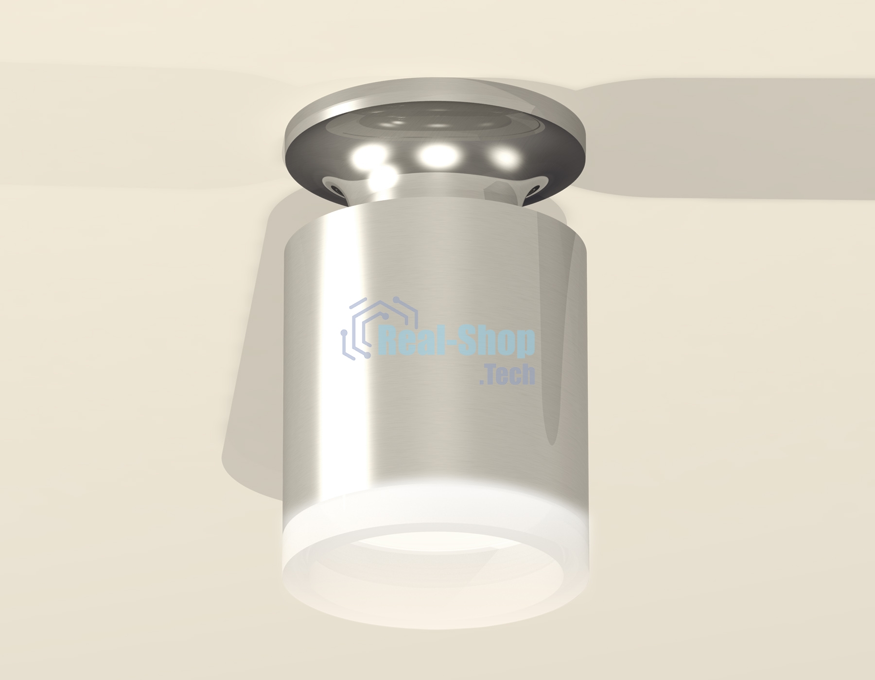 Светильник Ambrella Light XS6305043 PSL/FR серебро полированное/белый матовый MR16 GU5.3 (N6903, C6305, N6245)