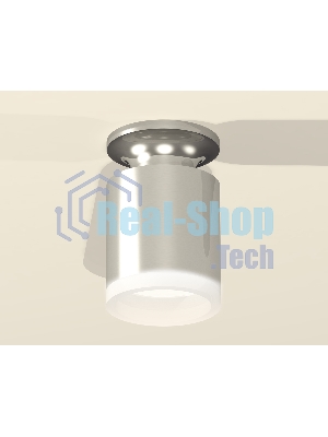 Светильник Ambrella Light XS6305043 PSL/FR серебро полированное/белый матовый MR16 GU5.3 (N6903, C6305, N6245)