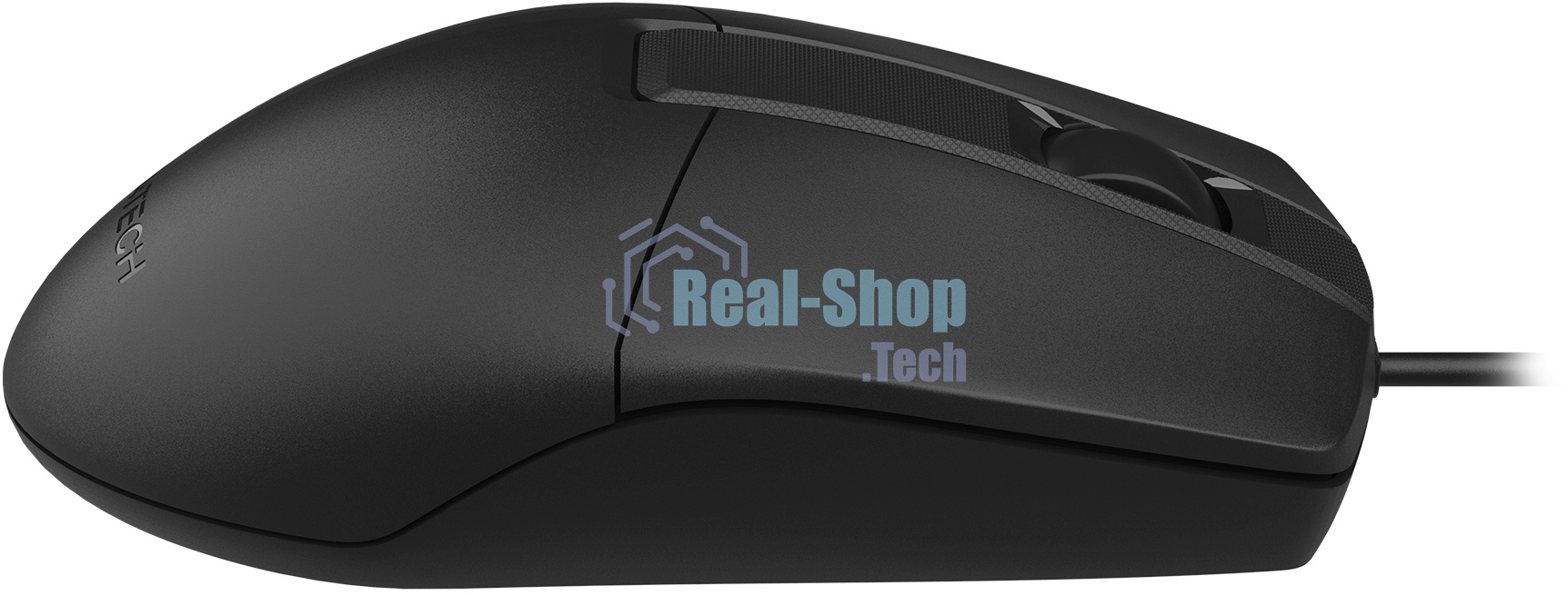 Мышь проводная A4Tech OP-335S черный, 1200 dpi, USB Type-A, кнопки - 3