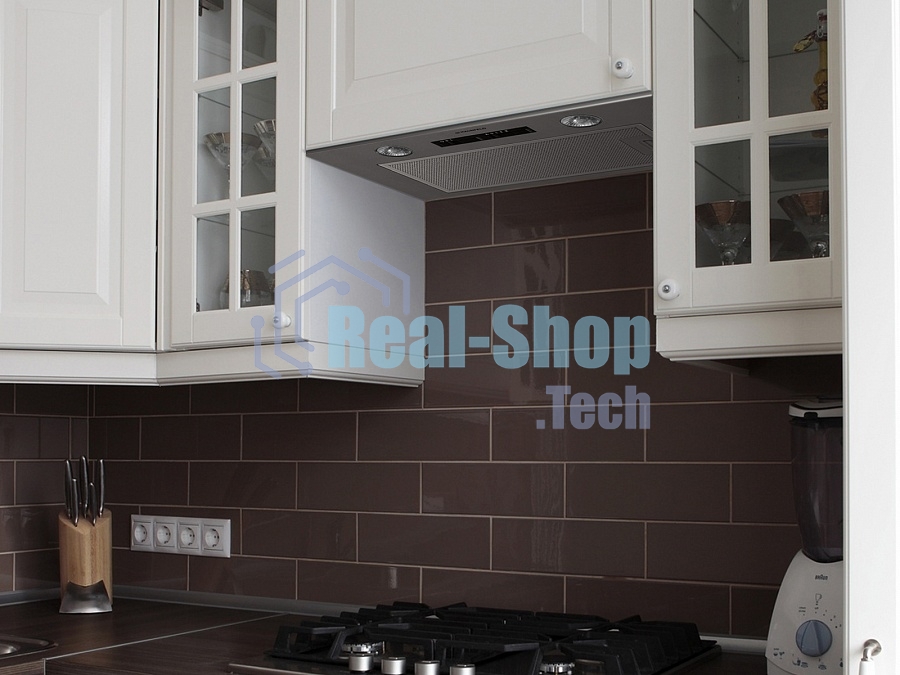 Вытяжка встраиваемая Maunfeld Crosby Light 60 нержавеющая сталь, 60 см, 850 куб. м/ч, 48 дБ