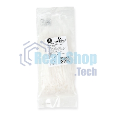 Стяжки NYT-150x3.6 пластиковые 150 мм х 3.6 мм, белые (100 шт.)