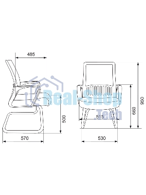 Кресло Бюрократ MC-209/B/TW-11 черный, сетка, 120 кг, механизм качания