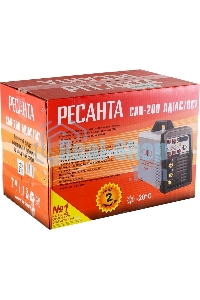 Сварочный аппарат Ресанта САИ-200АД (АС/DC) инвертор ММА DC/TIG