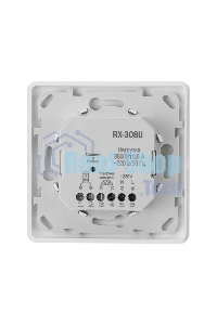 Терморегулятор механический Rexant RX-308U белый (совместим с Schneider серии Unica)