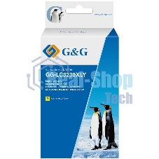 Картридж струйный G&G GG-LC3239XLY желтый (52мл) для Brother HL-J6000DW/J6100DW