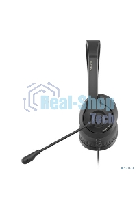 Гарнитура проводная с микрофоном A4Tech Fstyler FH100i черный 1.8м накладные оголовье (FH100I)