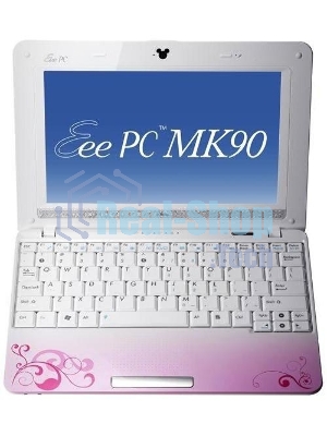 Клавиатура для ноутбука Asus Eee PC MK90H белая
