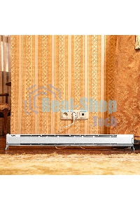 Конвектор плинтусный Denzel ATRIC-45 белый, 450 Вт, 6 м2