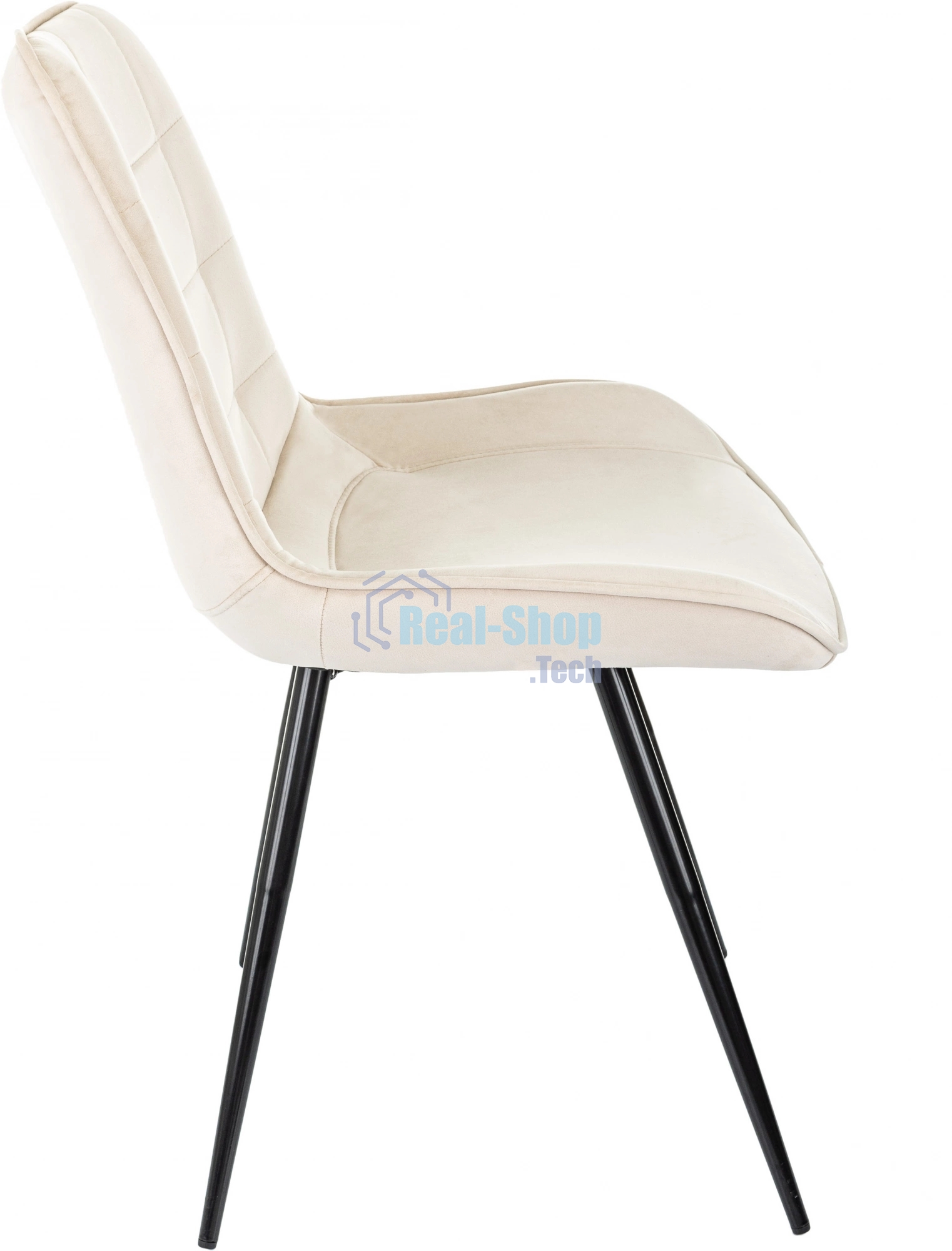 Стул для дома Бюрократ CH-K2_4 комплект 4 шт бежевый Holland 06 металл черный на ножках